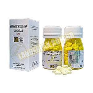 Metandrostenolona/Dianabol 10mg - 10mg/100comp | LANDERLAN Produto com certificado GMP